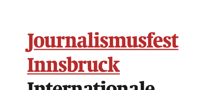 Journalismusfest Innsbruck's logo