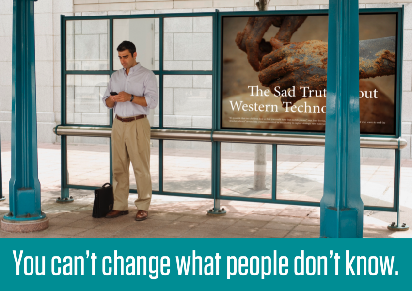 You can't change what people don't know You can't change what people don't know