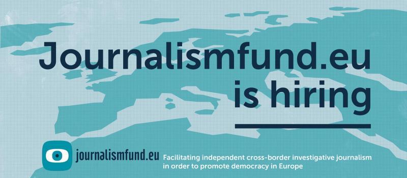 Journalismfund.eu is hiring