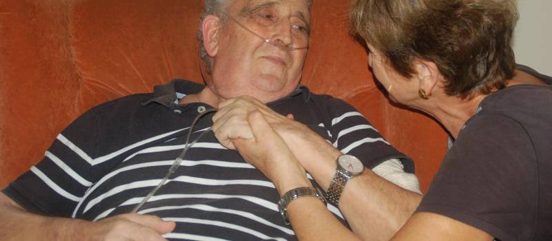 Photo © B. Jimenez Tejero: "Jesús Ropero died of mesothelioma shortly after this interview. This worker at CAF, a multinational train manufacturer in Spain, removed blue asbestos with his own hands."