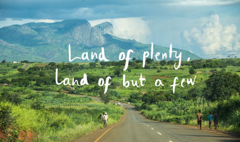 Land of plenty, land of but a few