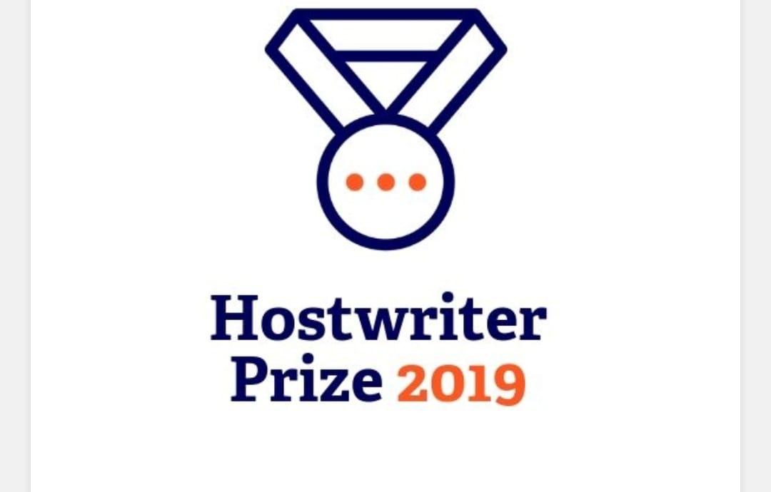 Hostwriter prize