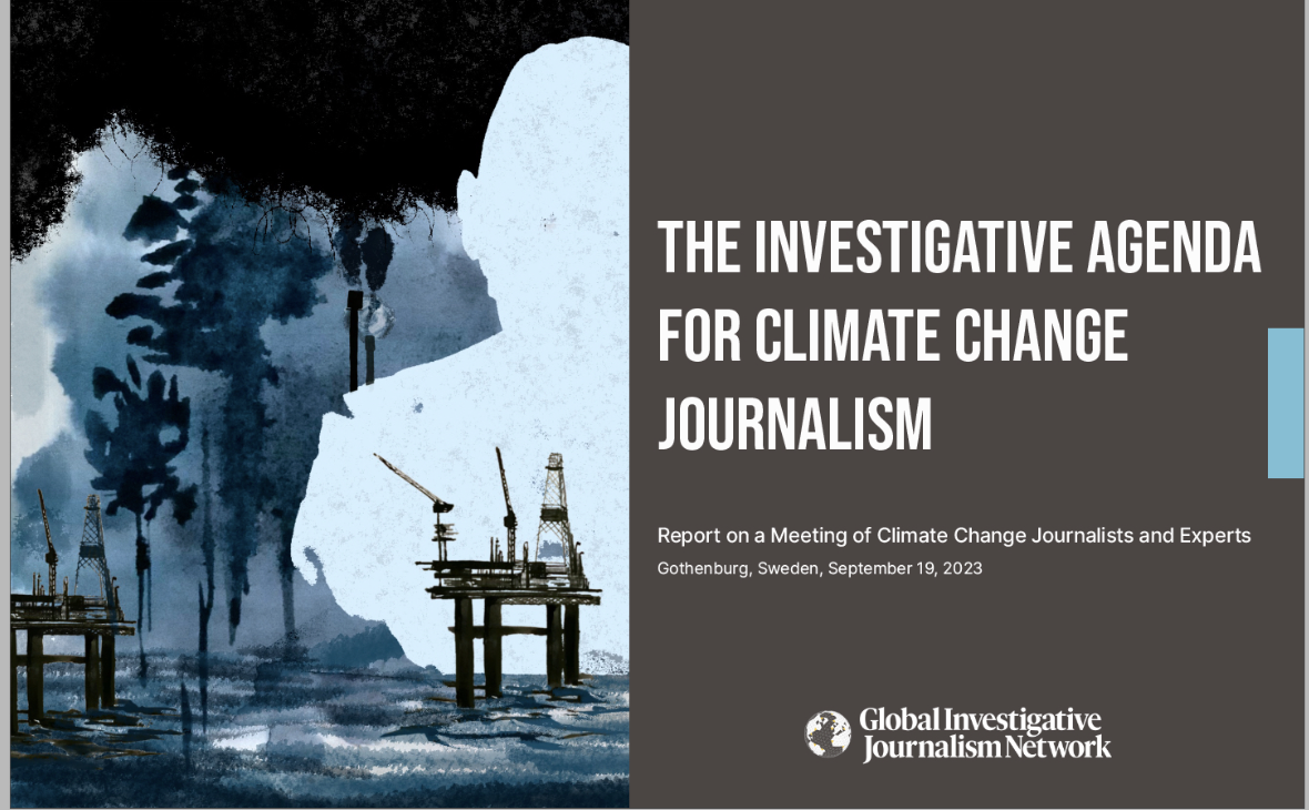 GIJC 2023 Sweden climate agenda report