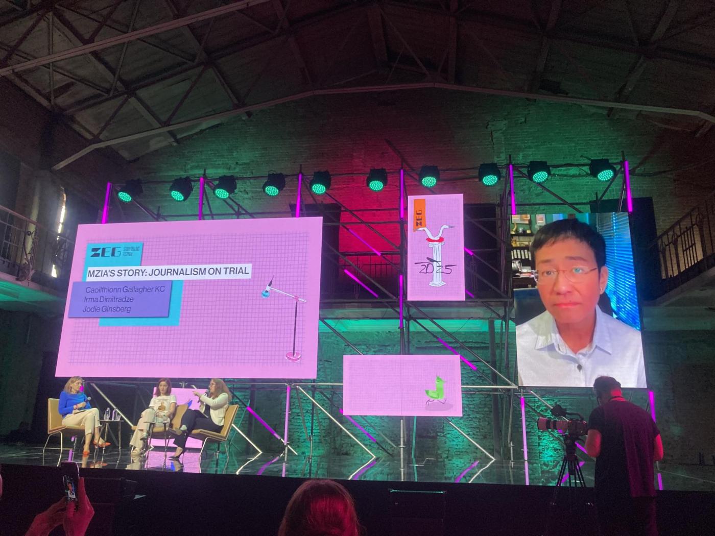 ZEG Festival Session About Mzia Amaglobeli's Case