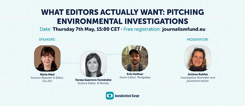 Pitching Environmental Investigations session
