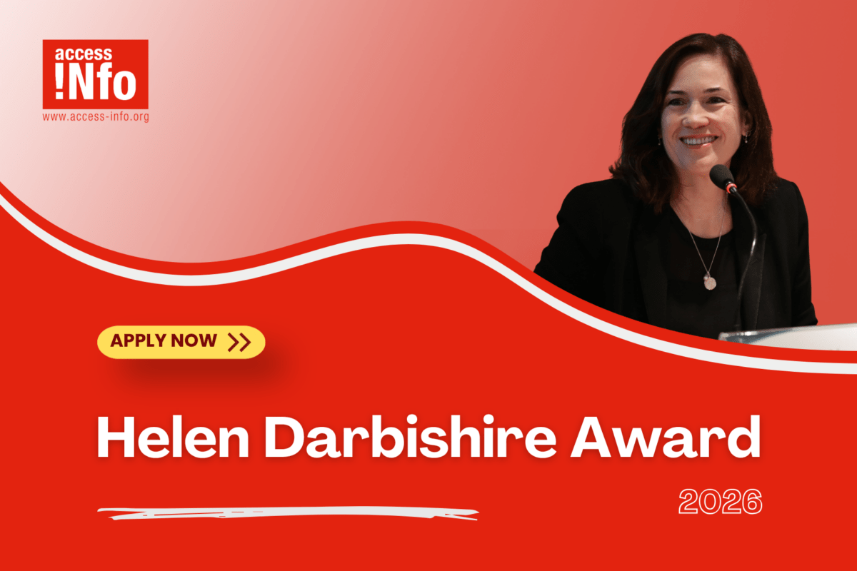 Helen Darbishire Award
