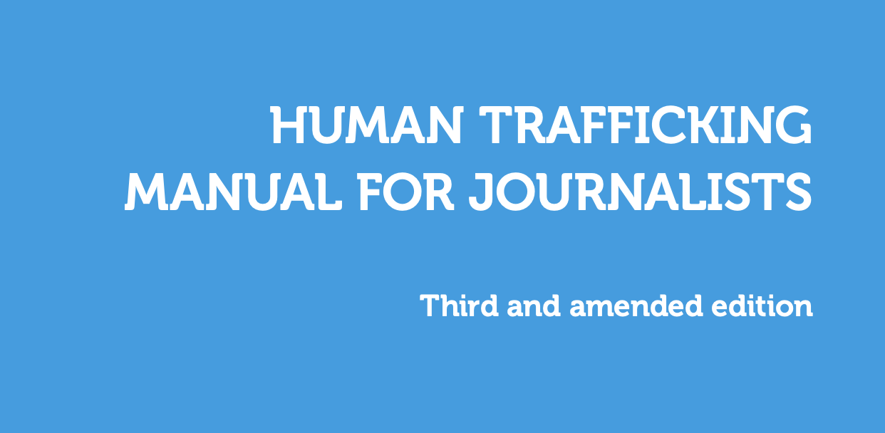 Human Trafficing Manual for Journalist