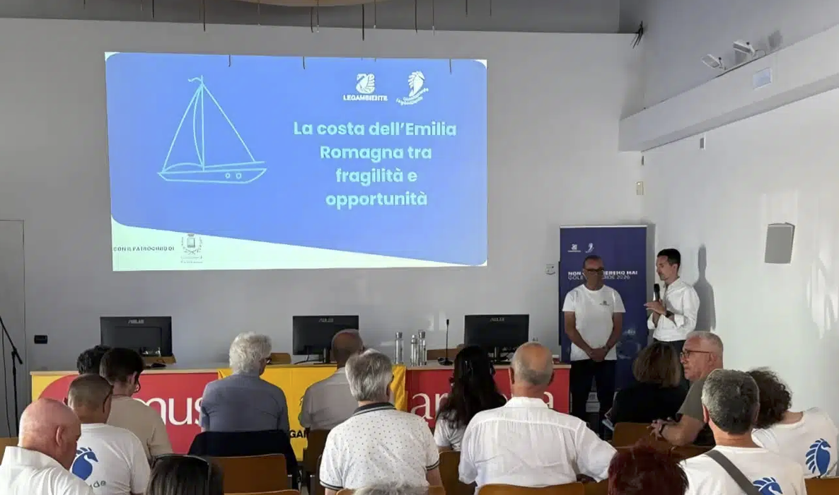 Legambiente Emilia-Romagna coastline climate risks