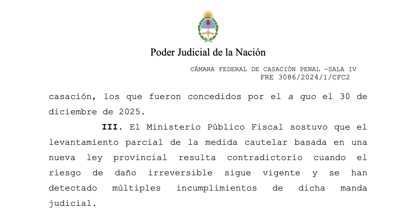 buenos aires chaco forests court ruling