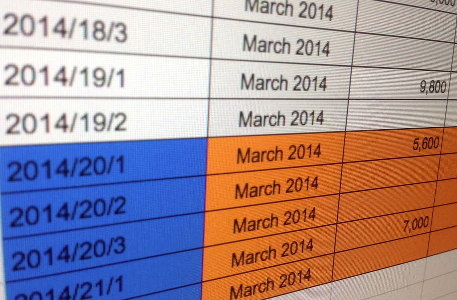 Overview excel
