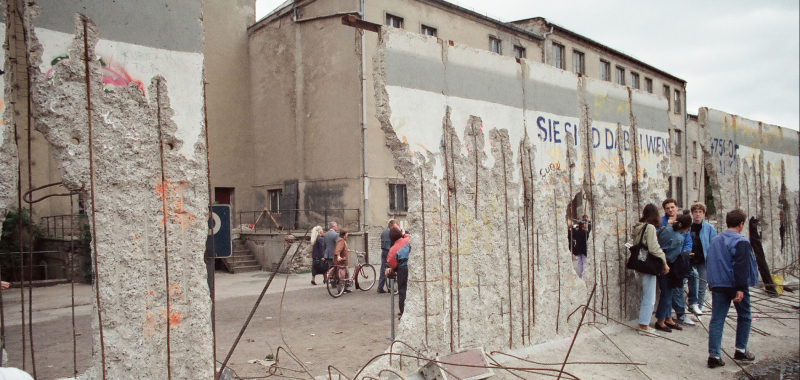 ImaWall woodpeckers on the wall at Checkpoint Charlie