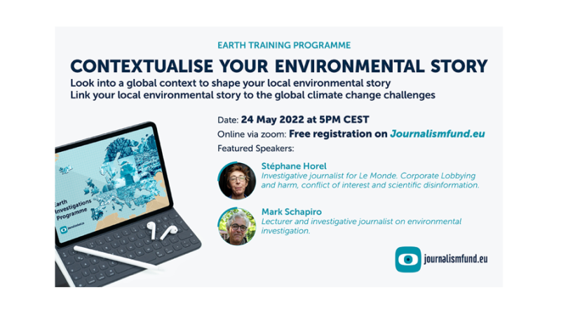 Contextualise your Environmental Story