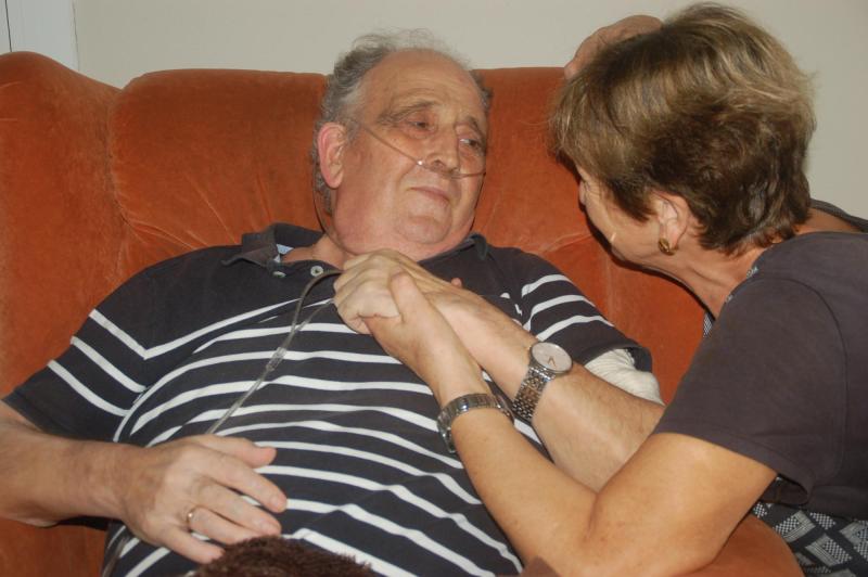 Jesús Ropero died of mesothelioma shortly after this interview. This worker at CAF, a multinational train manufacturer in Spain, removed blue asbestos with his own hands. Photo: B. Jimenez Tejero