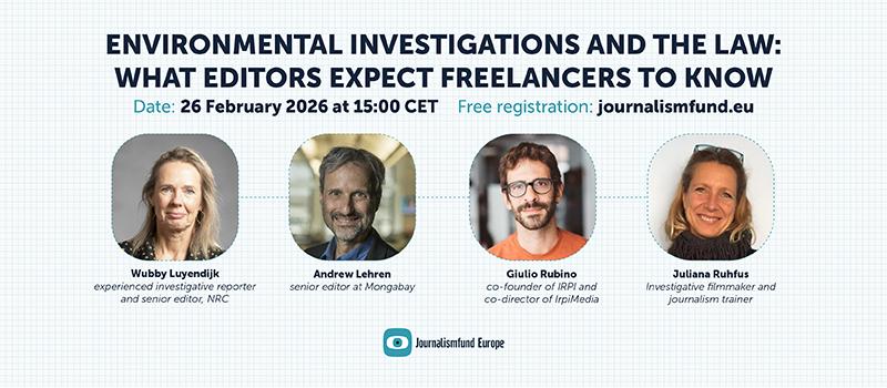 what do you need to know for environmental investigations as a journalist