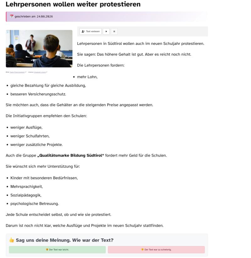 Project result