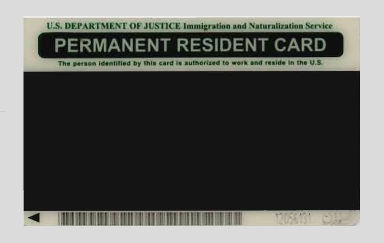 Permanent Resident Card