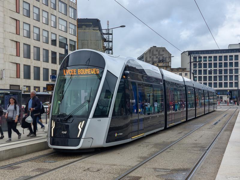 Luxembourg, place de la gare