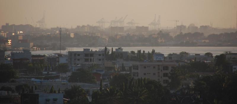 The lagoon of Abidjan