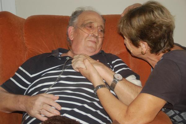 Photo © B. Jimenez Tejero: "Jesús Ropero died of mesothelioma shortly after this interview. This worker at CAF, a multinational train manufacturer in Spain, removed blue asbestos with his own hands."