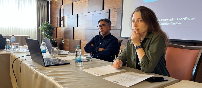Journalismfund Europe at „Journalism Without Borders“