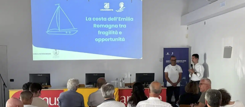 Legambiente Emilia-Romagna coastline climate risks