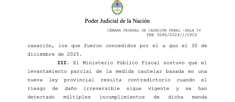 buenos aires chaco forests court ruling