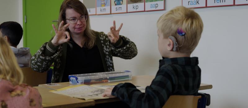 Still documentaire over dove kinderen in de klas