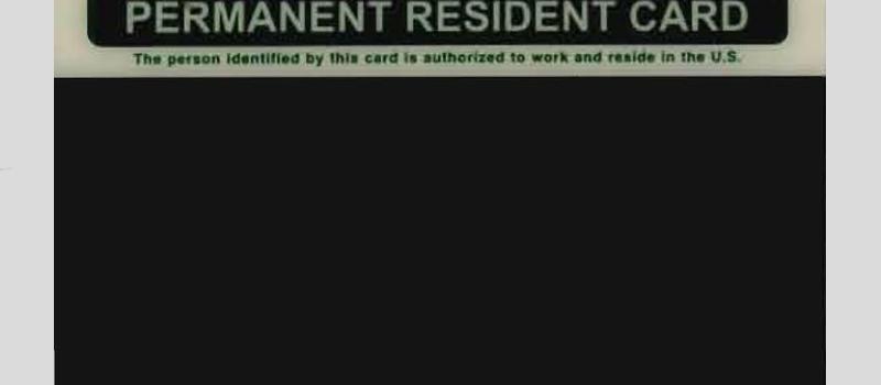 Permanent Resident Card