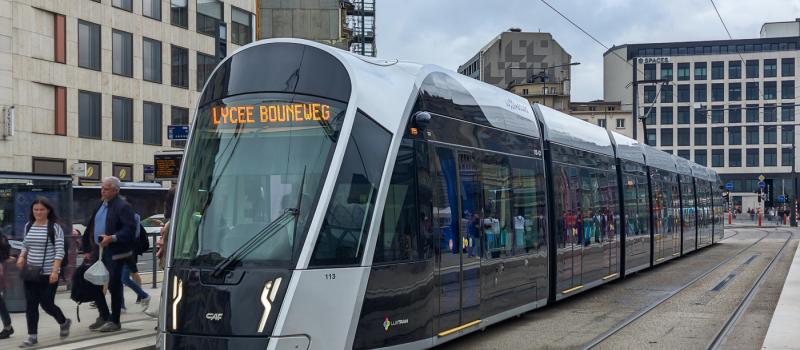 Luxembourg, place de la gare