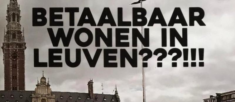Betaalbaar wonen in Leuven